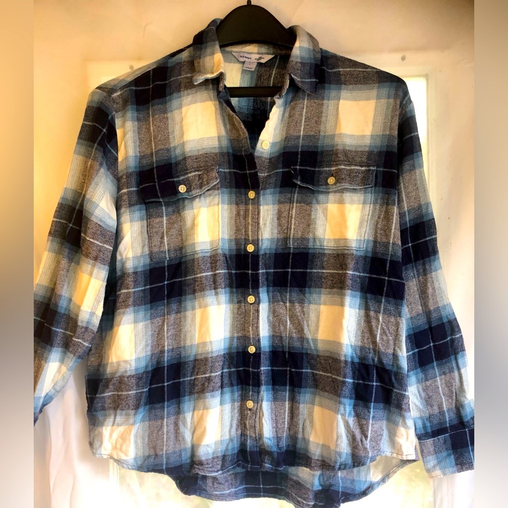 Boyfriend shirt Old Navy Size Large